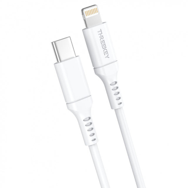 Cablu Date si Incarcare USB-C - Lightning XO Design TK04, 20W, 1m