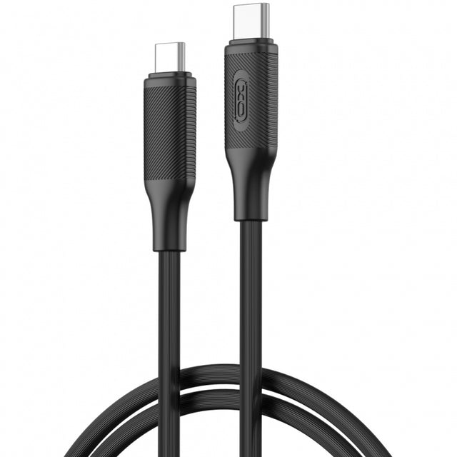 Cablu Date si Incarcare USB-C - USB-C XO Design NB-Q265B, 60W, 1m