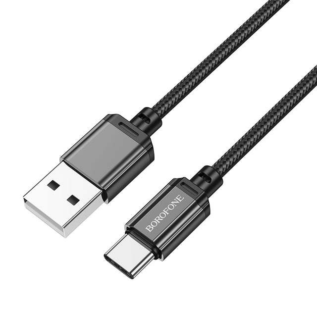 Cablu Date si Incarcare USB-A - USB-C Borofone BX87 Sharp, 60W, 1m