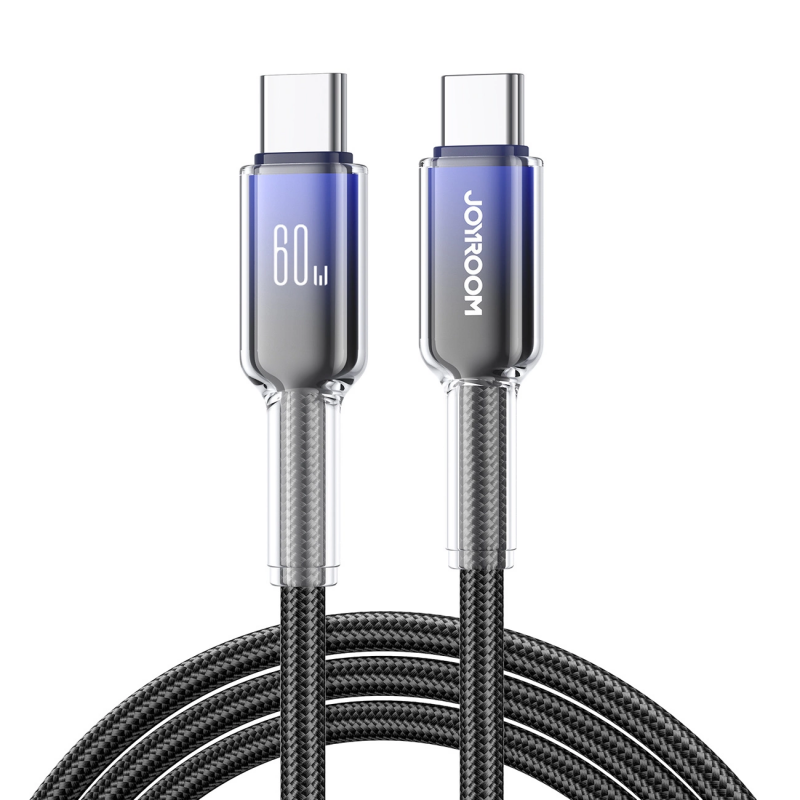 Cablu Date si Incarcare USB-C - USB-C Joyroom S-A42, 60W, 1.2m