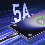 Cablu Date si Incarcare USB-C - USB-C Joyroom S-A25 Light-Speed, 100W, 1.2m