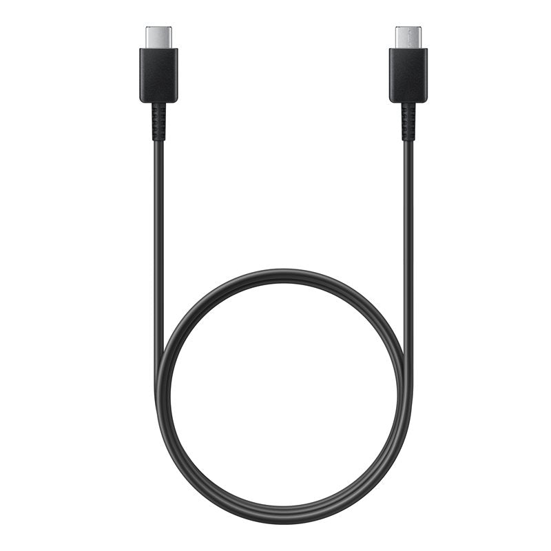 Cablu Date si Incarcare USB-C - USB-C Samsung EP-DA705, 25W, 1m, Negru EP-DA705BBEGWW