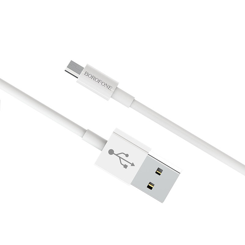 Cablu Date si Incarcare USB-A - microUSB Borofone Bloom BX22, 18W, 1m