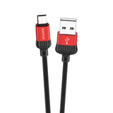 Cablu Date si Incarcare USB-A - microUSB Borofone BX28 Dignity, 18W, 1m