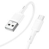 Cablu Date si Incarcare USB-A - microUSB HOCO X83 Victory, 18W, 1m