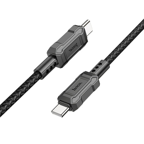 Cablu Date si Incarcare USB-C - USB-C HOCO Leader X94, 60W, 1m