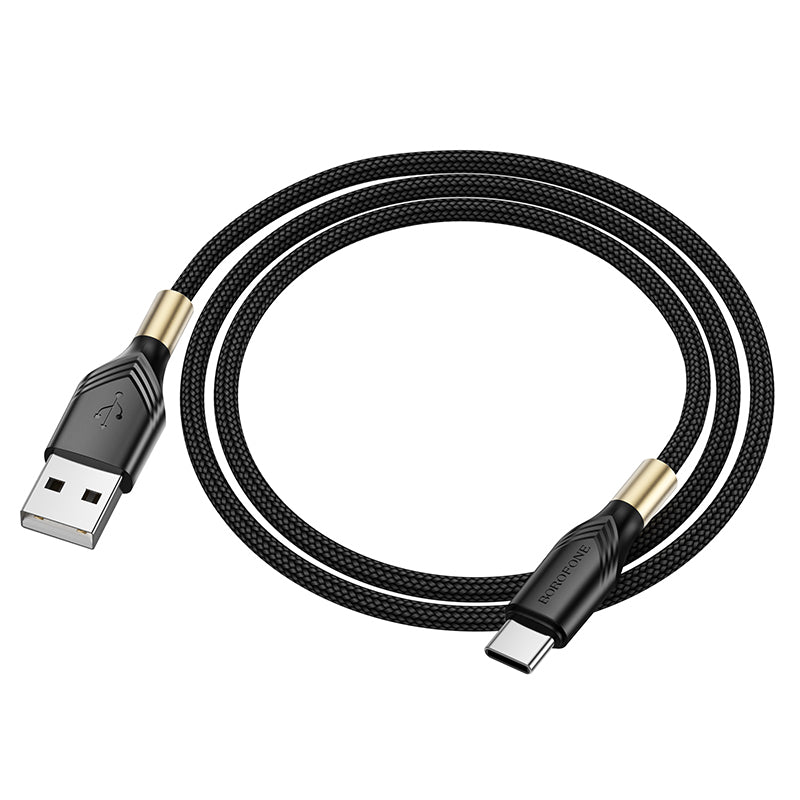 Cablu Date si Incarcare USB-A - USB-C Borofone BX92 Advantage, 18W, 1m