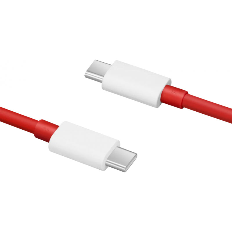 Cablu Date si Incarcare USB-C - USB-C OnePlus DL152, 150W, 1m, Rosu 5461100529