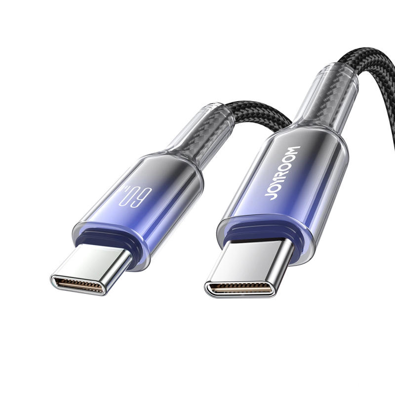 Cablu Date si Incarcare USB-C - USB-C Joyroom S-A42, 60W, 1.2m