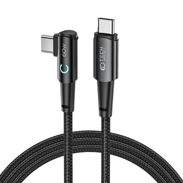 Cablu Date si Incarcare USB-C - USB-C Tech-Protect Ultraboost L, 60W, 2m