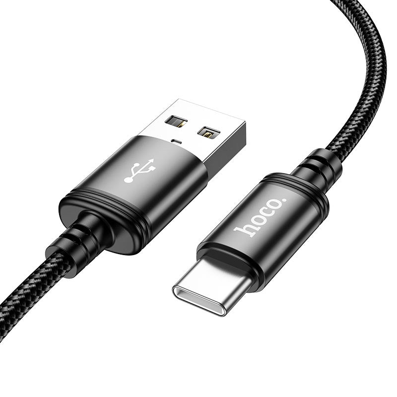 Cablu Date si Incarcare USB-A - USB-C HOCO X91, 60W, 3m