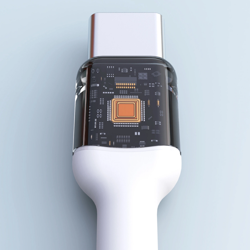 Cablu Date si Incarcare USB-C - USB-C Dudao L9C Max, 240W, 2m - Alb - NotebookGsm