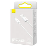 Cablu Date si Incarcare USB-A - microUSB Baseus Superior Series, 18W, 1m, Alb CAMYS-02