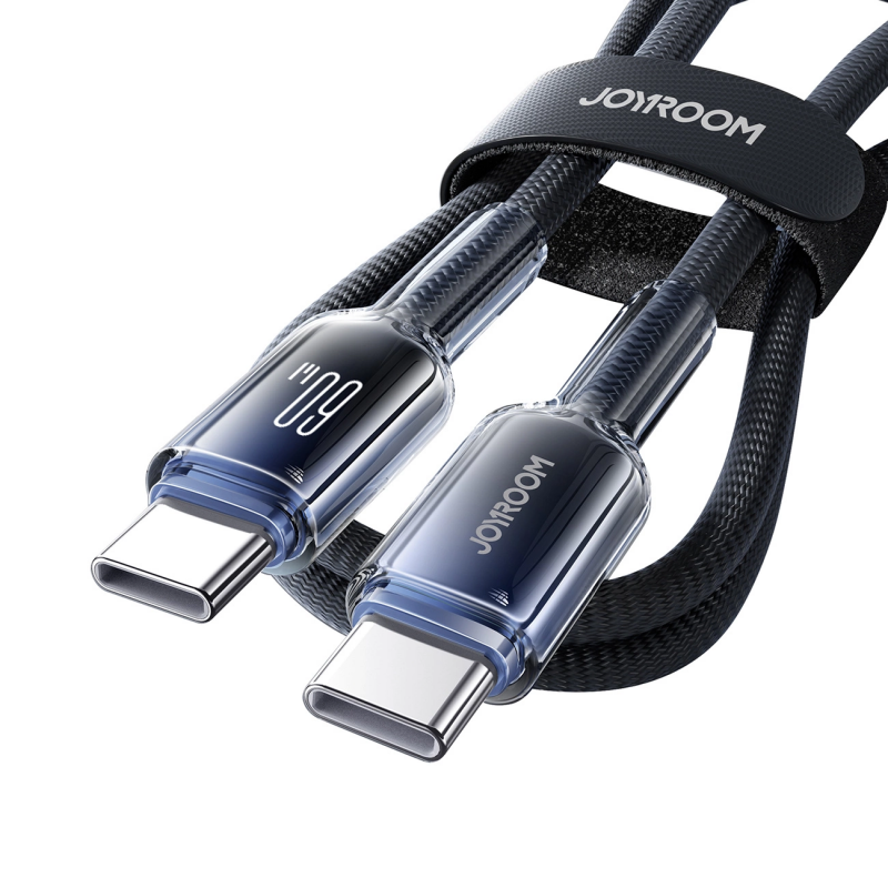 Cablu Date si Incarcare USB-C - USB-C Joyroom S-A42, 60W, 1.2m