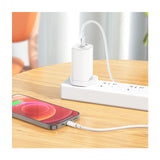 Cablu Date si Incarcare USB-C - Lightning BLUE Power BBX36, 18W, 1m