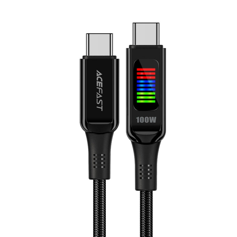 Cablu Date si Incarcare USB-C - USB-C Acefast C7-03, 100W, 1.2m