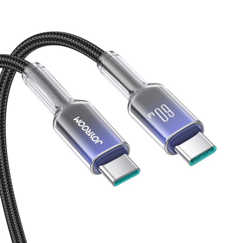 Cablu Date si Incarcare USB-C - USB-C Joyroom S-A42, 60W, 1.2m