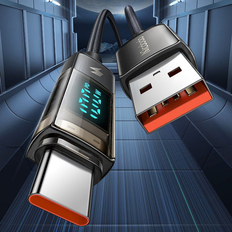 Adat- és töltőkábel USB-A - USB-C McDodo CA-3630 Kijelző automatikus kikapcsolása, 66W, 1.2m