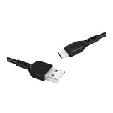 Cablu Date si Incarcare USB-A - microUSB HOCO Flash X20, 18W, 3m