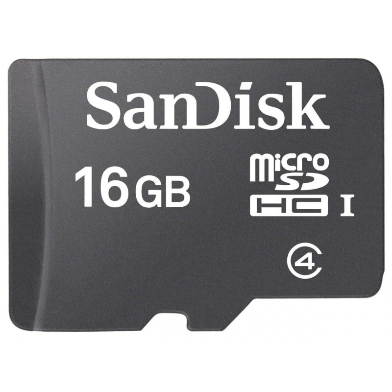 Card Memorie microSDHC SanDisk, 16Gb, Clasa 4 SDSDQM-016G-B35