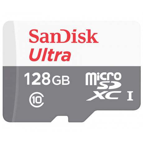 Card Memorie microSDXC SanDisk Ultra Android, 128Gb, Clasa 10 / UHS-1 U1 SDSQUNR-128G-GN6MN