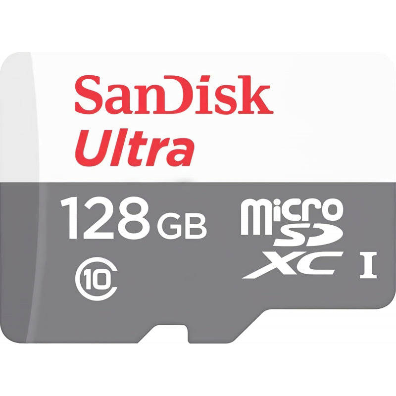 Card Memorie microSDXC SanDisk Ultra Android, 128Gb, Clasa 10 / UHS-1 U1 SDSQUNR-128G-GN3MN