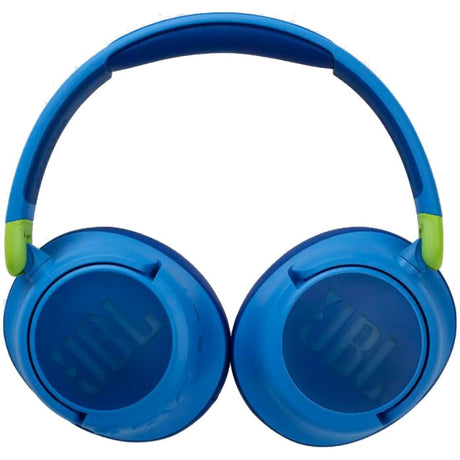 Casti audio wireless On-Ear JBL JR460NC, Bluetooth, Active Noise Cancelling, Blue (albastru) - NotebookGsm