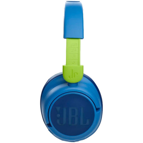 Casti audio wireless On-Ear JBL JR460NC, Bluetooth, Active Noise Cancelling, Blue (albastru) - NotebookGsm