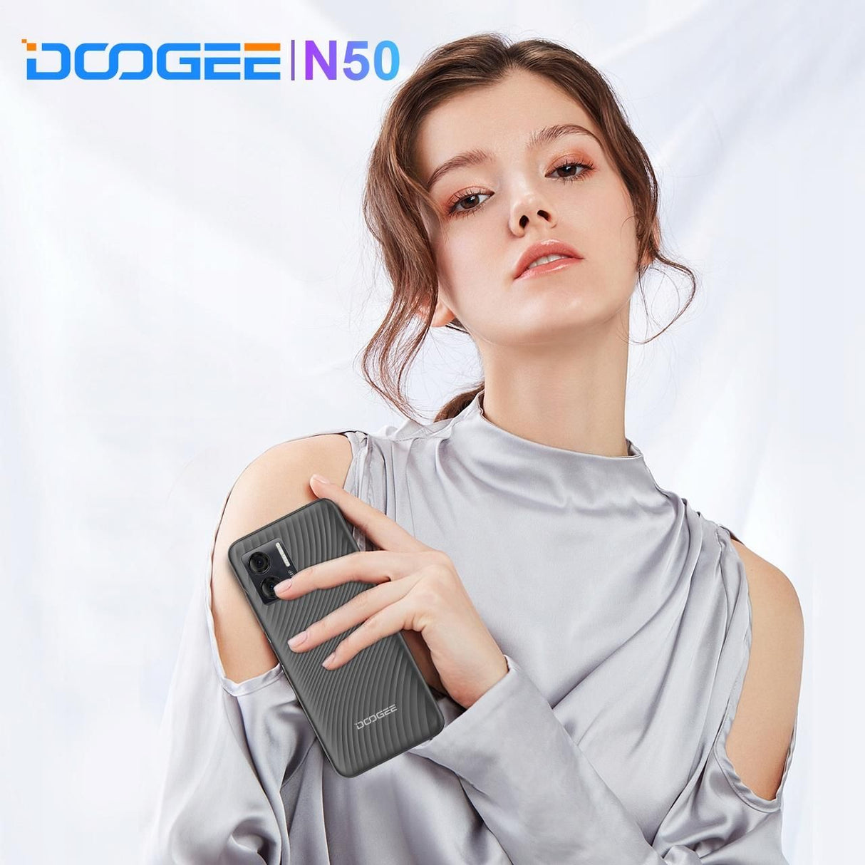 Doogee N50, 4G, IPS 6.52" HD+, 8+7GB RAM, 128GB ROM, Android 13, Octa Core, 4200mAh, Dual SIM