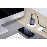 Incarcator retea Forcell F-Energy GaN III 70W, 2x USB-C PD, 1x USB-A, QC 4.0