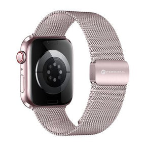 Curea din otel inoxidabil Forcell, Apple Watch 42 / 44 / 45 / 49 mm - Pink - NotebookGsm
