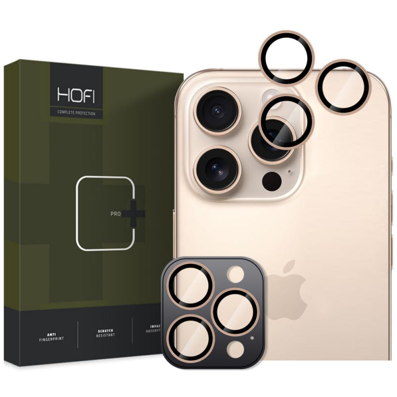 Folie de protectie Camera spate HOFI CamRing PRO+ pentru Apple iPhone 16 Pro Max / 16 Pro, Sticla Securizata