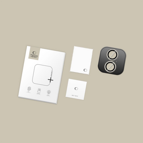 Folie de protectie Camera Spate Tech-Protect CamRing Fit+ pentru Apple iPhone 17, Sticla Securiz - Transparenta - NotebookGsm