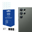 Folie de protectie Camera Spate 3MK Protection pentru Samsung Galaxy S24 Ultra S928, Sticla Securizata, Set 4 bucati