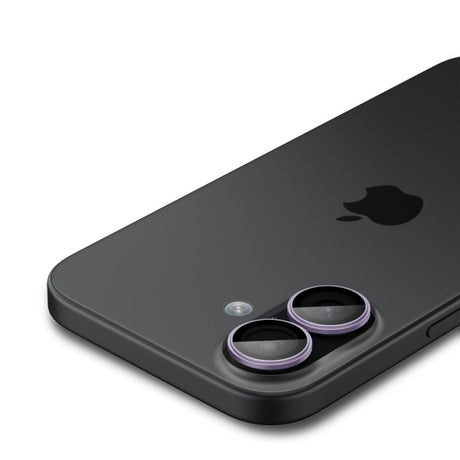 Folie de protectie Camera Spate Spigen GlastR EZ FIT Optik Pro pentru Apple iPhone 17 / 16 Plus / 16, Sticla Securizata, Set 2 b - Mov - NotebookGsm