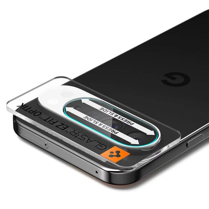 Folie de protectie Camera Spate Spigen GlastR Optik pentru Google Pixel 10 Pro XL, Sticla Securizata, Set 2 bucati