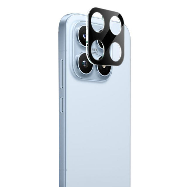 Folie de protectie Camera Spate Techsuit pentru Xiaomi 17, Sticla Securizat - Neagra - NotebookGsm