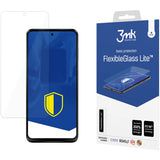 Folie de protectie Ecran 3MK FlexibleGlass Lite pentru Motorola Moto G13 / G23, Sticla Flexibila, Full Glue