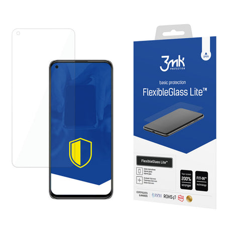 Folie de protectie Ecran 3MK FlexibleGlass Lite pentru Xiaomi Mi 11 Lite 5G, Sticla Flexibila, Full Glue