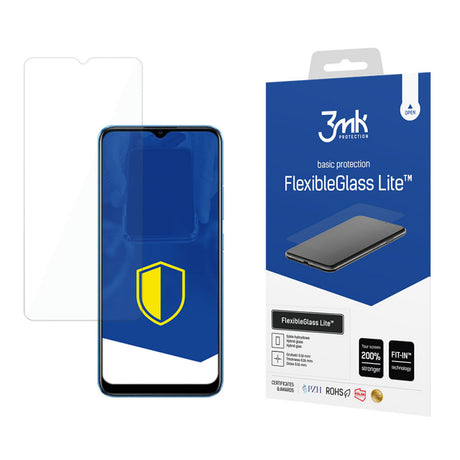 Folie de protectie Ecran 3MK pentru Realme C11 (2021), Sticla Flexibila, Full Glue