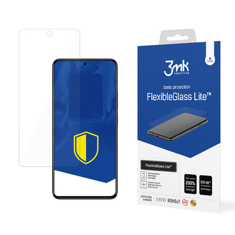 Folie de protectie Ecran 3MK pentru Xiaomi Redmi Note 11 Pro+ 5G, Sticla Flexibila, Full Glue