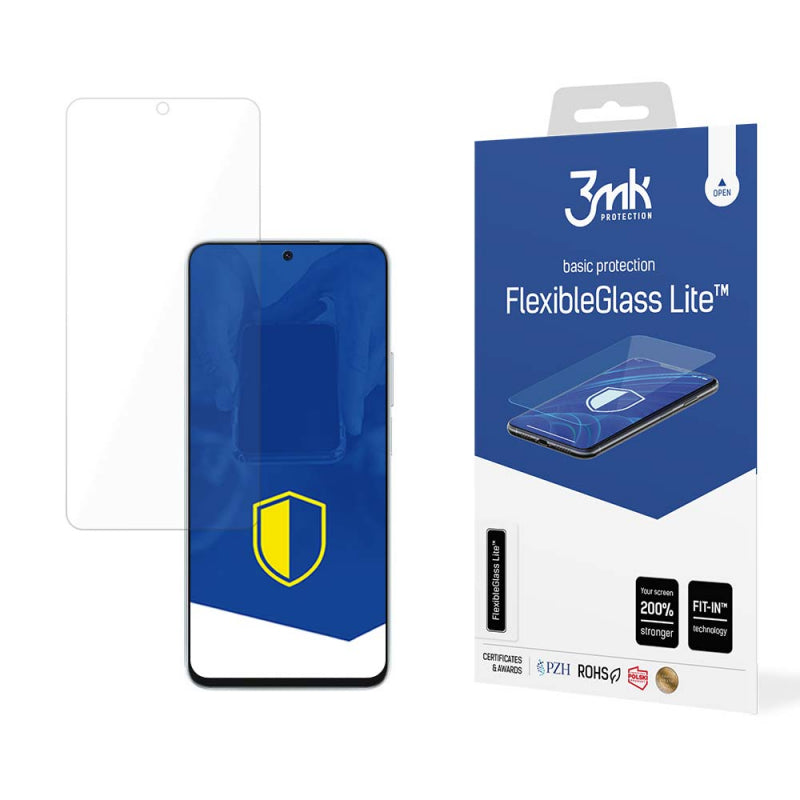 Folie de protectie Ecran 3MK FlexibleGlass Lite pentru Honor 90 Lite, Sticla Flexibila, Full Glue