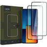 Folie de protectie Ecran HOFI Glass PRO+ pentru Xiaomi Poco M6 Pro 5G, Sticla Securizata, Full Glue, Set 2 bucati, 2.5D