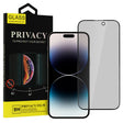 Folie de protectie Ecran Privacy OEM pentru Apple iPhone 16 Pro, Sticla Securizata, Full Glue