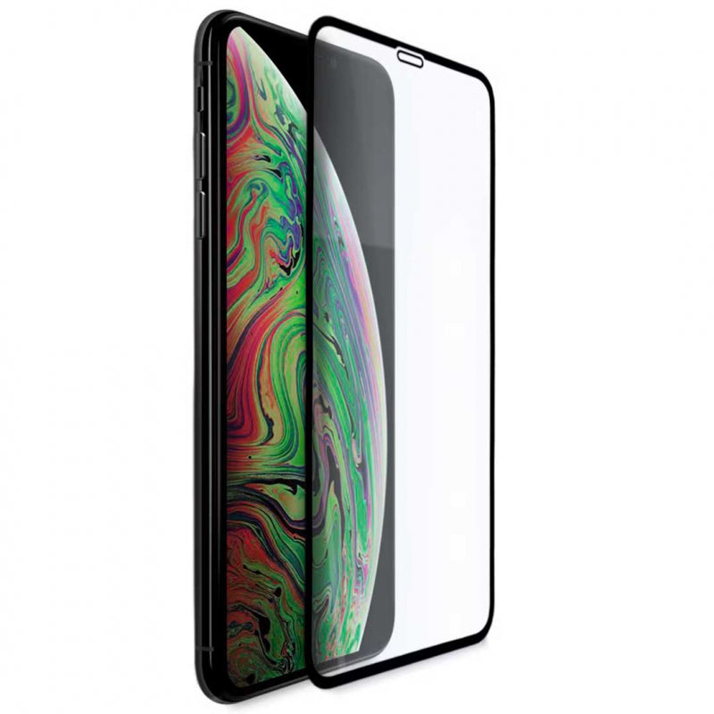 Folie de protectie Ecran Veason PRO pentru Apple iPhone XS Max, Sticla Securizata, Full Glue, 6D