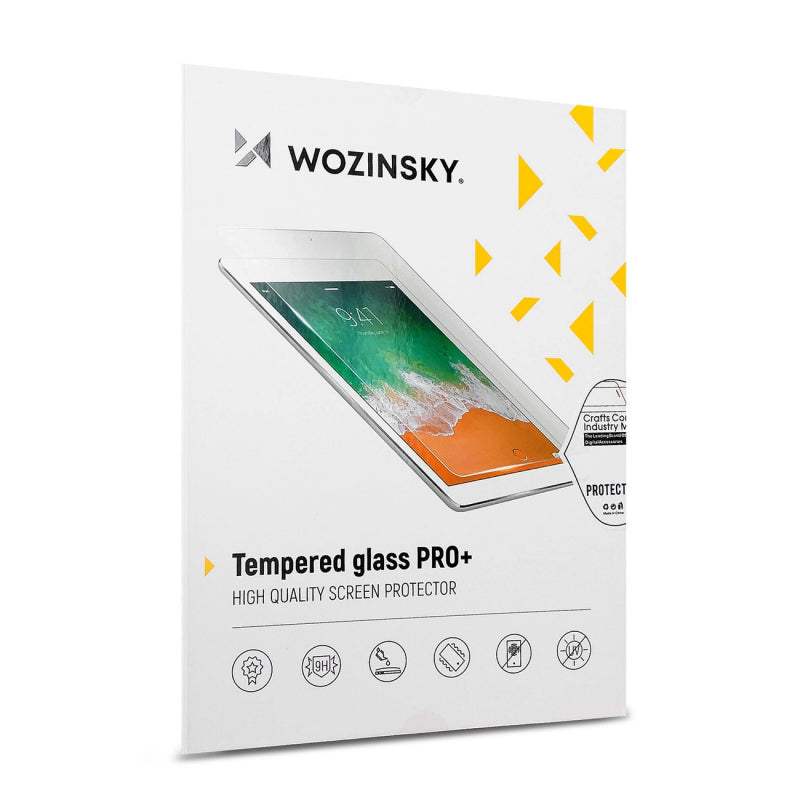 Folie de protectie Ecran WZK pentru Apple iPad Air 11 (2024), Sticla Securizata, Full Glue