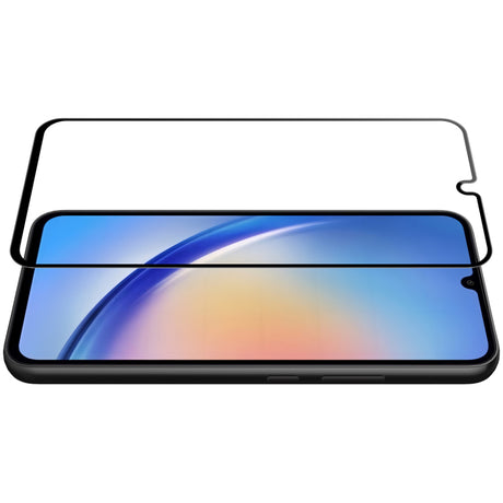 Folie de protectie Ecran OEM pentru Samsung Galaxy A34 A346, Sticla Securizata, Full Glue, 9D - Neagra - NotebookGsm