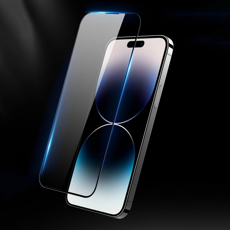 Folie de protectie Ecran Anank 5X Reinforced Anti Crack pentru Apple iPhone 17 Pro, Sticla Securizata, Full Glue, 3D