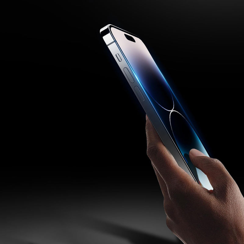 Folie de protectie Ecran Anank 5X Reinforced Anti Crack pentru Apple iPhone 17 Pro, Sticla Securizata, Full Glue, 3D