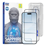 Folie de protectie Ecran Blueo Sapphire Applicator Pro pentru Apple iPhone 17 Air, Sticla Securizata, Full Glu